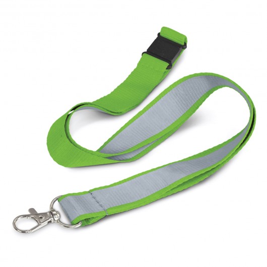 Reflector Lanyards bright green